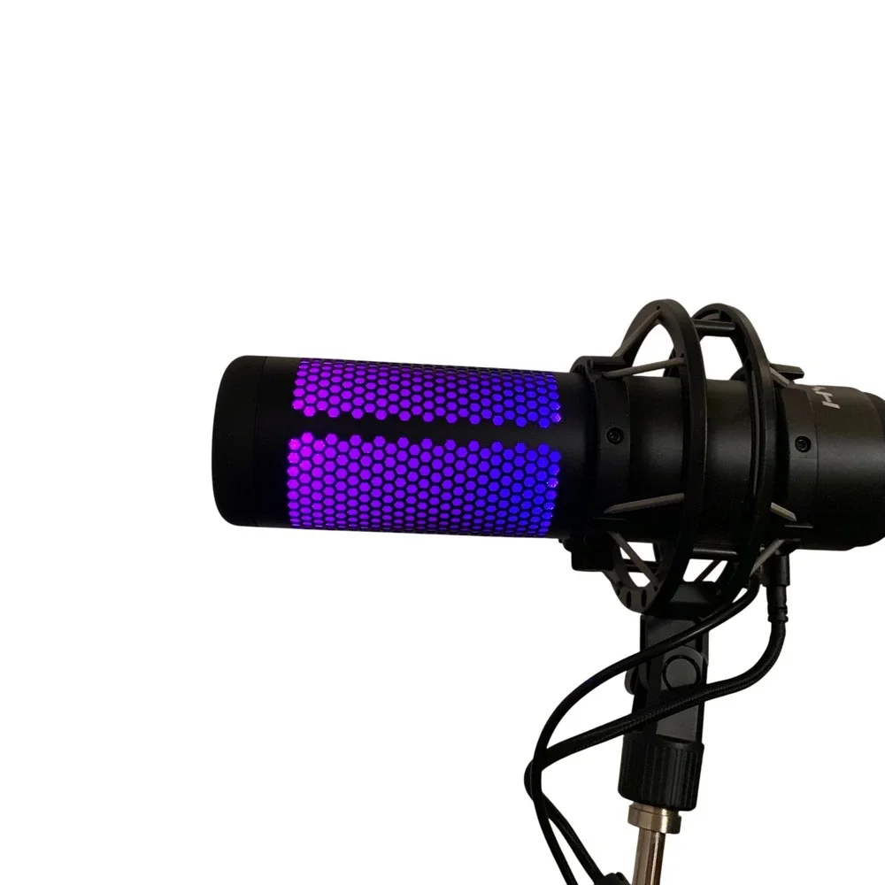 HyperX QuadCast S RGB USB Microphone w/ Samson MBA38 38